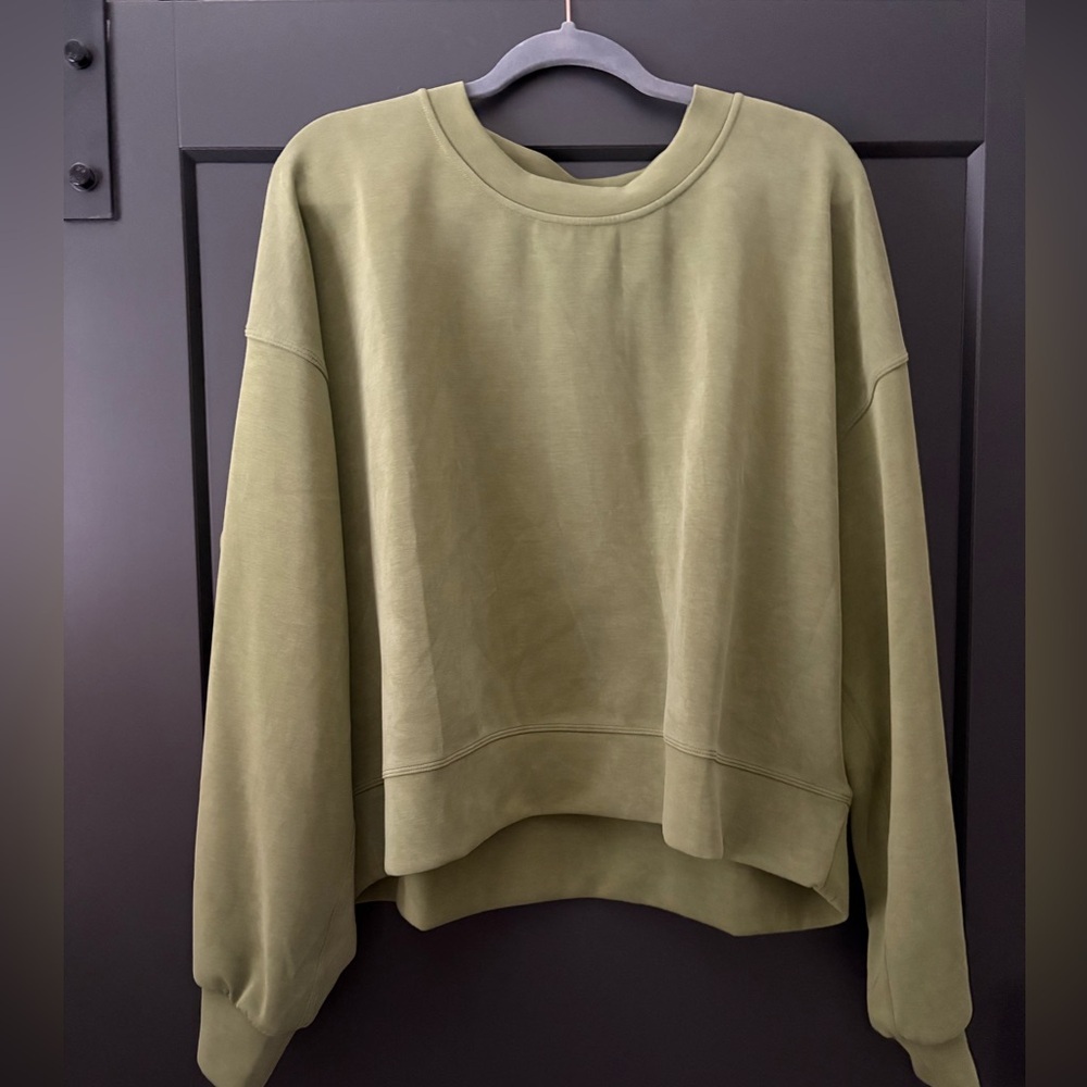 Lululemon Perfectly Oversized Cropped Crew, Softstreme